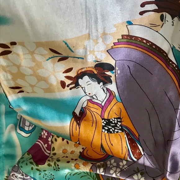 Vintage Kimono Style Robe - Picture 5 of 6